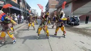 tinkus san simon filial argentina - chaskas entrada Villa Celina 2022