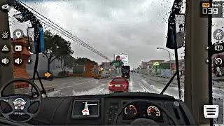 Bus Simulator Indonesia | Realistic Bus Driving Experience | Hunter Driving POV | Mobile Gameplay