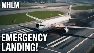⚠️ Aterrizaje de emergencia en San Pedro Sula | Flight Simulator Honduras (ChasePlane + TritriSim)