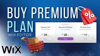 How to Buy a Premium Plan in Wix | Wix Tutorial (2025)