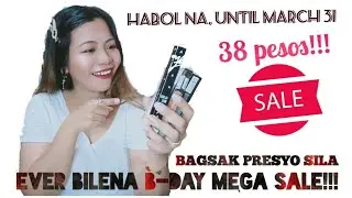 EVER BILENA 38 B-DAY SALE || MAKEUP HOARDING