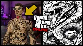 Как сделать татуировки своему персонажу в GTA Online
