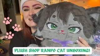 Plush Shop Ranpo Anime Cat Unboxing and Review! | Taechichu