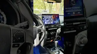 4Runner upgraded 13.3 inch Android head unit stereo CarPlay radio