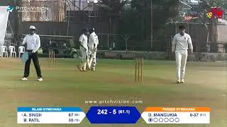 YOUNG COMRADE SHIELD CRICKET TOURNAMENT- 2025-26. ISLAM GYMKHANA VS PARSEE GYMKHANA