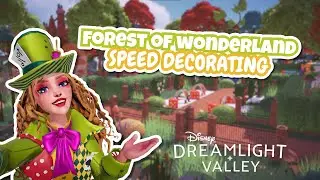 Transforming the Forest of Valor into a Whimsical Wonderland 🌳🎲 | Disney Dreamlight Valley Build