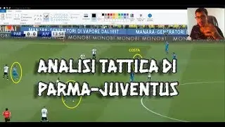 COSTA UTILE ANCHE IN FASE DI RIPIEGAMENTO: ANALISI TATTICA DI PARMA-JUVENTUS!