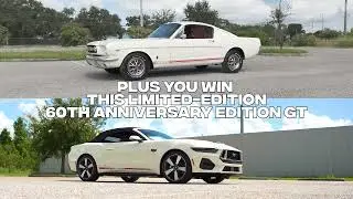 Mustang GT K-Code Fastback 1966 года &mdash; Mustang GT Convertible 2025 года к 60-летию