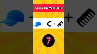 Guess Vegetable Name#quiz #shorts