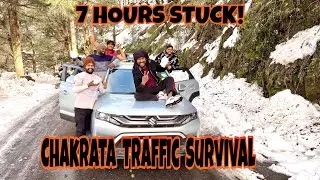 Don't Go To Chakrata Without Watching This! 🚫 (7 Hours Stuck) Archit Beniwal vlog 