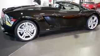 2013 Lamborghini Gallardo LP 550 2 Nero Noctis LC238 06-13