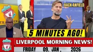 🚨THIS AFTERNOON 100% CONFIRMED!✅KLOPP BACK AT ANFIELD| STAFF BOMBS EXPLODED📈LIVERPOOL Transfer News!