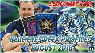YUGIOH! Andrew Olchetree's *COMPETITIVE* Blue Eyes Deck Profile! |CYBERNETIC HORIZON|(August 2018)