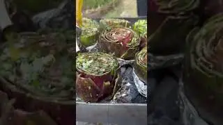 cucina volante | carciofi | carciofi alla brace | vegetarisch