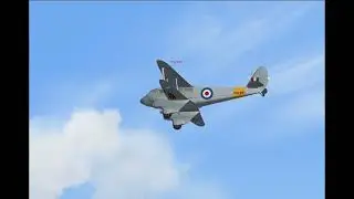 FS2004: Dragon Rapide Fly Bys At Duxford