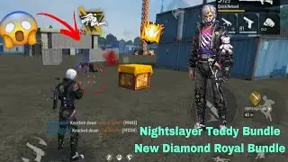 Nightslayer Teddy Bundle New Diamond Royal Bundle Playing CS Rank [ Best Gameplay ] || Must Watch ||