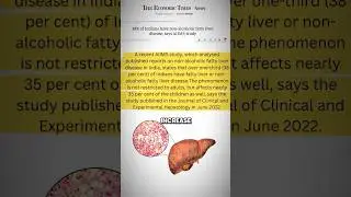 Fatty liver in Children #health #shorts