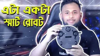 Sweepin Robot 8018 Smart Vacuum Cleaner Unboxing & Test in Bangla | Best Budget Cleaning Robot BD