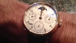 IWC Portuguese Perpetual Calendar Changing to New Year 2013