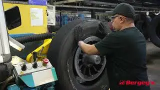 Retread Tire Plant Tour - Repairs and Extrusion