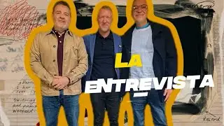 La entrevista. Humberto Martuscelli, Adam Graves  y Leo Rivera.