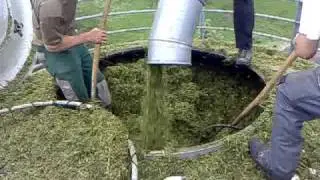 Beim Silo f&uuml;llen