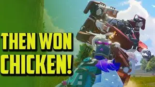 This Mecha inspired me to win chicken dinner