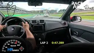 Sandero RS ITB contra todos em interlagos!