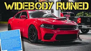 Dodge Charger Scat Pack RUINED By Bodyshop's Widebody Kit Install!