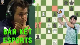 Bán Kết Esports World Cup - Màn Rượt Đuổi Đầy Kịch Tính Giữa Magnus Carlsen vs. Hikaru Nakamura