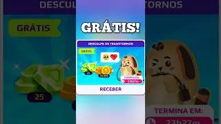 GR&Aacute;TIS para TODOS! 25 Gemas + 25.000 Moedas do PK XD