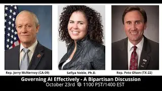 Governing AI Effectively - A Bipartisan Discussion