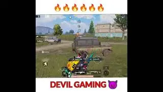 1v3 with Mg Gun 🔥 | #shorts #shortvideo #youtubshorts #pubgshorts #devilgaming