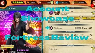 Account Showcase + Fortress Review | NxB Ninja Voltage