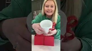 4 - 16oz bow mugs are absolutely stunning! And they also come in pink! Perfect for gifting or just