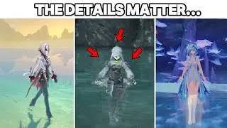 Arknights Endfield Water Animations vs Genshin Impact & Wuthering Waves