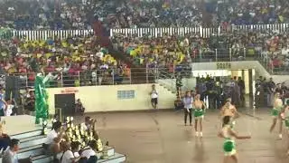 CBSUA Pasacao Band and Majorettes Exhibition 2017