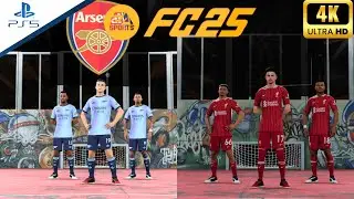 EA FC 25 - Liverpool vs. Arsenal Ft. Gakpo, Palmer, | Volta Football Gameplay | [4K60]