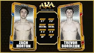 AKA 19 Fight 3 Zach Horton vs Trevor Bordleon