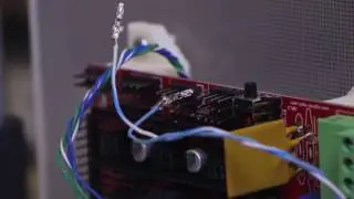 $65 3D Printer made from recycled electronic waste - Build sequence 21 - Arduino Y-endstop wiring