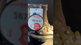 We had to get our magnifying glass out when we saw that price.