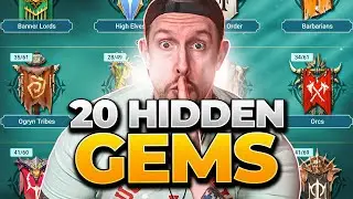 #1 HIDDEN GEM in EVERY FACTION! Don't Sleep On These Champs!