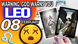Leo ♌️ ❌WARNING❌ GOD WARNS YOU 😨 Horoscope for Today FEBRUARY 8 2023♌️Leo tarot february 8 2023