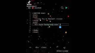 HTML Color /background/RGB/ Color |learn html css js 2021|