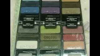 Wet n Wild Tough Girl Beauty Army eyeshadow collection reviews and swatches