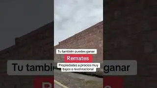 Vamos por tu remate, la meta precio base #remates #arquitectura #enbuscadelosmejoresprecios