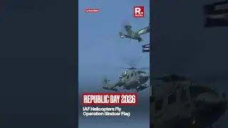 IAF Helicopters Fly Operation Sindoor Flag
