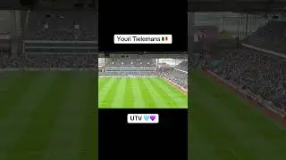 Youri Tielemans v Fulham goal makes it 1-0 villa. #avfc