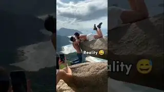 Instagram vs reality #shorts #travel #adventure #tiktok #instagramvsreality#viral #tranding #respect