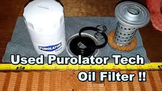 Масляный фильтр Purolator Tech TL20195, б/у, от Mercury Sable